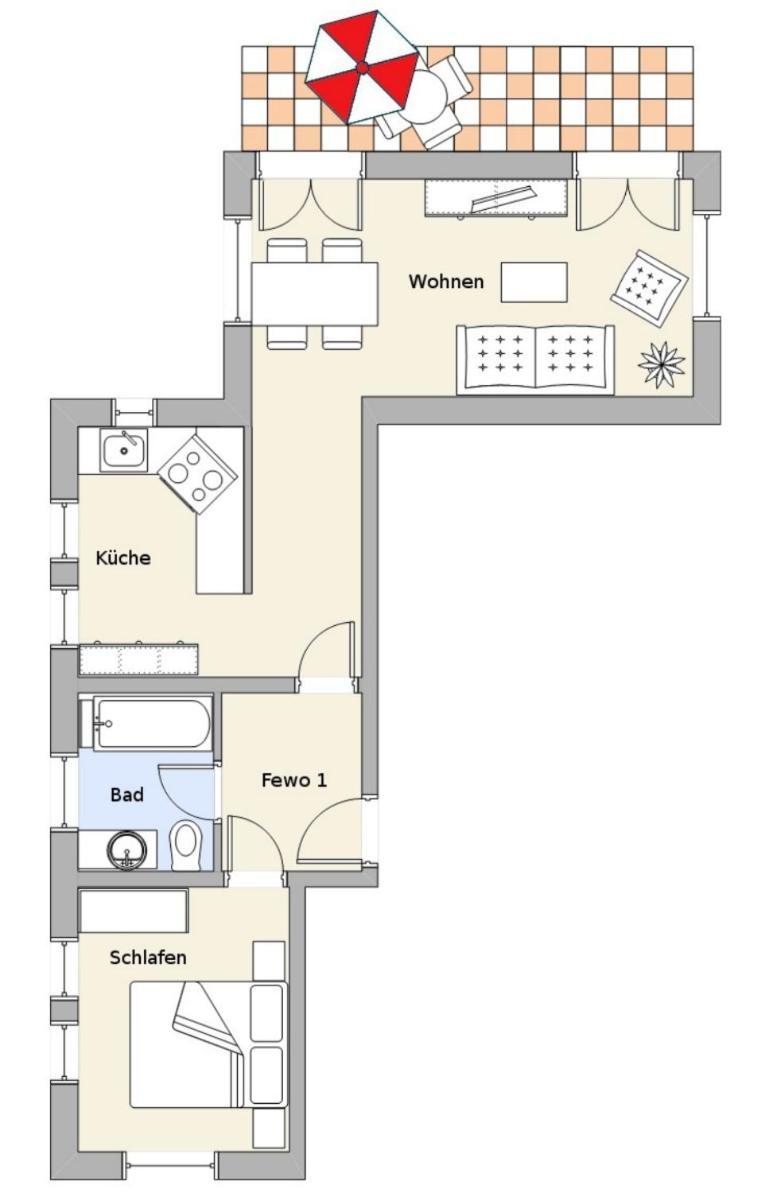 Apartment Smidt 1 Rostock